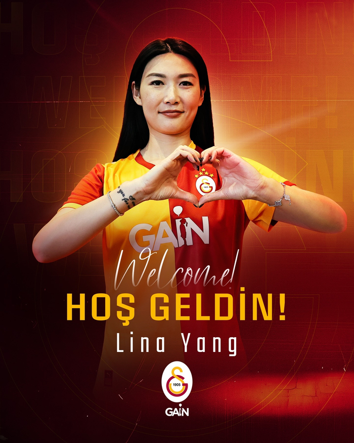 加拉塔塞雷女足官宣中国球员杨丽娜加盟|土超|中国女足|女足世界杯|官方_新浪体育_新浪新闻